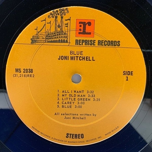 JONI MITCHELL / Blue (LP) / Reprise | WAXPEND RECORDS