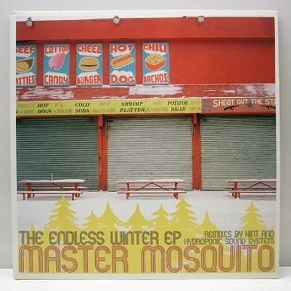 レコードメイン画像：MASTER MOSQUITO Endless Winter / DJ DRM shadow / DOPE BREAKS