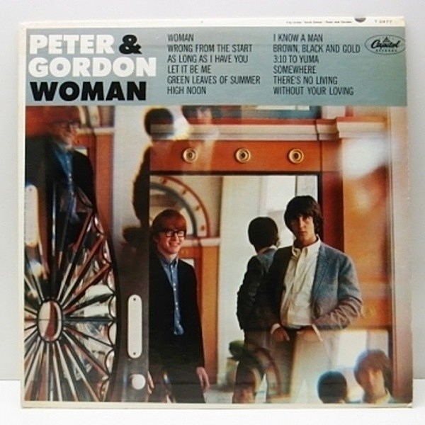 レコードメイン画像：Woman表記無し USオリジ MONO / PETER & GORDON 66 Woman 良品!!