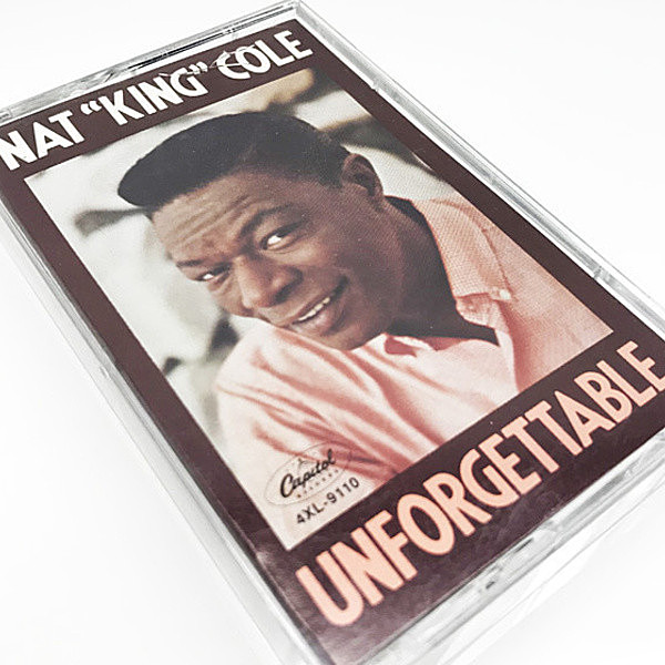 レコードメイン画像：CASSETTE TAPE／カセットテープ NAT KING COLE Unforgettable ('84 Capitol) ナット・キング・コール／アンフォゲッタブル