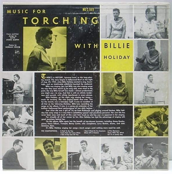 BILLIE HOLIDAY / Music For Torching With 〜 (LP) / Clef