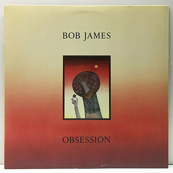 レコードメイン画像：Cut無し!美盤! 手書きSterling & Dmm刻印 USオリジナル BOB JAMES Obsession ('86 Warner) バレアリック, アンビエントまで多彩な好盤！