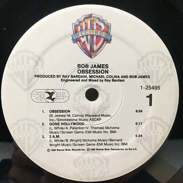 BOB JAMES　ボブ・ジェームス　LP OBSESSION　4枚セット BOB JAMES / Obsession (LP) / Warner Bros. | WAXPEND RECORDS