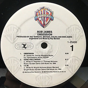 BOB JAMES　ボブ・ジェームス　LP OBSESSION　4枚セット BOB JAMES / Obsession (LP) / Warner Bros. | WAXPEND RECORDS