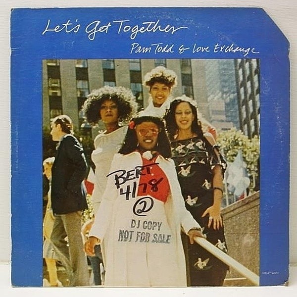 レコードメイン画像：美盤!! オリジナル PAM TODD & LOVE EXCHANGE Let's Get Together ('77 Shyrlden) REG CARMICHAEL制作 RARE NY DISCO