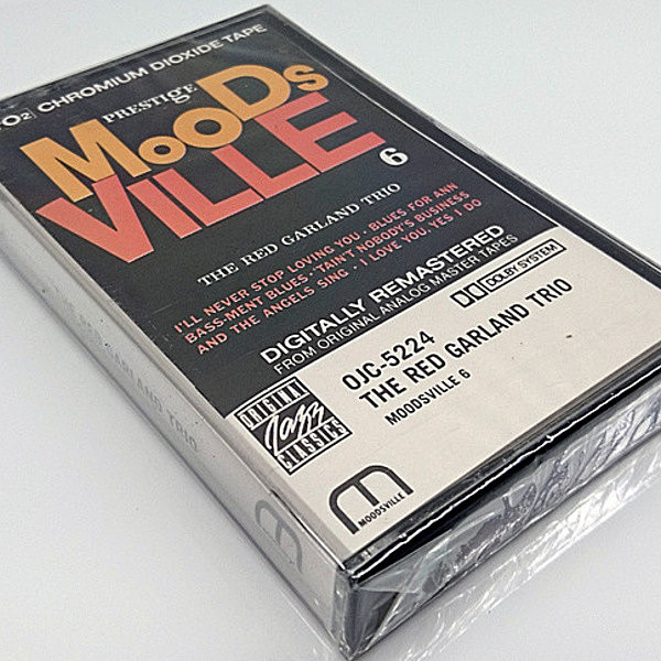 レコードメイン画像：未開封 THE RED GARLAND TRIO Moodsville Volume 6 レッド・ガーランド CASSETTE TAPE / カセット テープ
