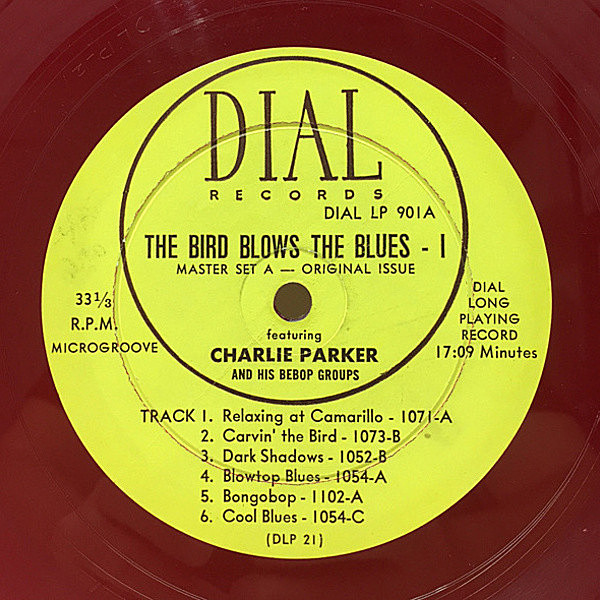 CHARLIE PARKER / Bird Blows The Blues (LP) / Dial | WAXPEND