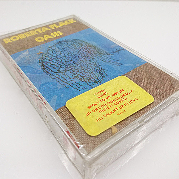 レコードメイン画像：未開封 ROBERTA FLACK Oasis ('88 Atlantic) ロバータ・フラック CASSETTE TAPE／カセット テープ