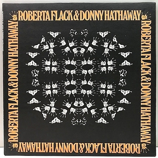 レコードメイン画像：美品!! 両マトA 初回BROADWAY USオリジナル ROBERTA FLACK & DONNY HATHAWAY Same ('72 Atlantic) Where Is The Love, You've Got A Friend