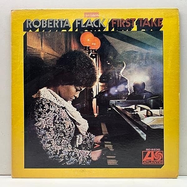 レコードメイン画像：USオリジナル 初版 1841BROADWAYリム ATGP刻印 ROBERTA FLACK First Take ('69 Atlantic) w/ RON CARTER, JOHN PIZZARELLI