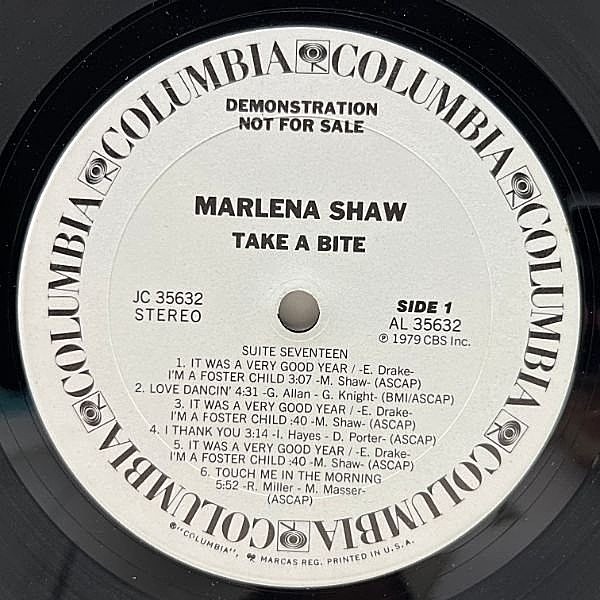 MARLENA SHAW / Take A Bite (LP) / Columbia | WAXPEND RECORDS
