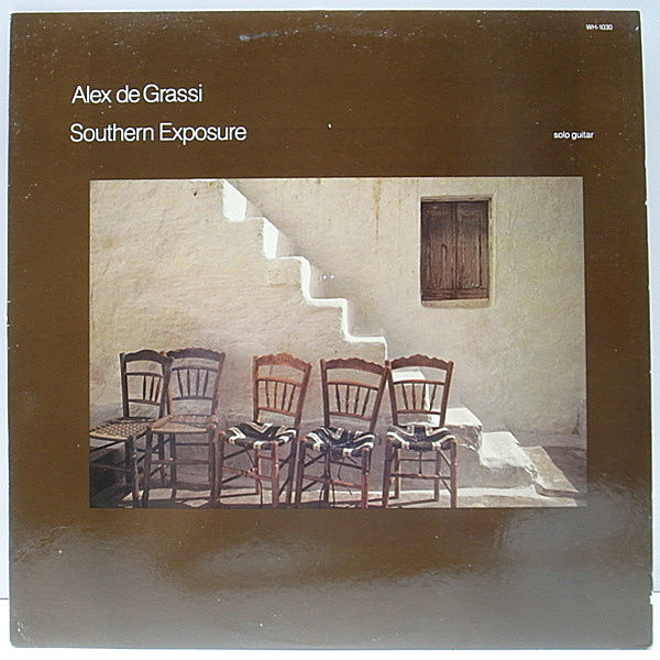 レコードメイン画像：美盤!! USオリジナル ALEX DeGRASSI Southern Exposure ('83 Windham Hill) アレックス・デグラッシ 澄み渡る様なAcoustic New Ageの傑作！