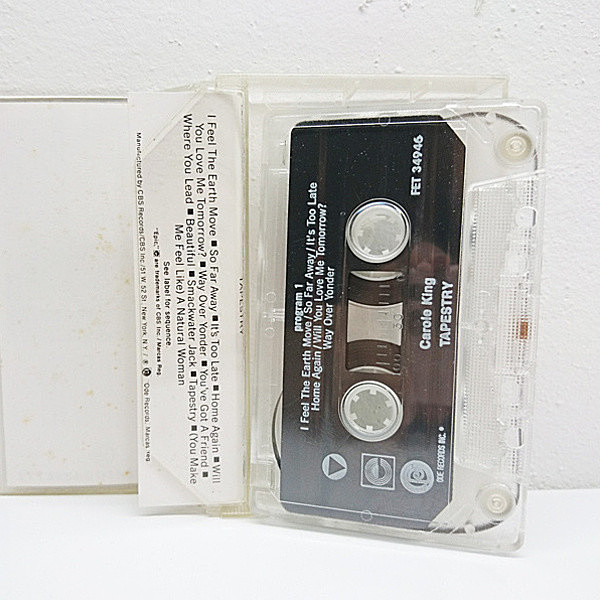 CAROLE KING / Tapestry (CASSETTE TAPE) / ODE | WAXPEND RECORDS