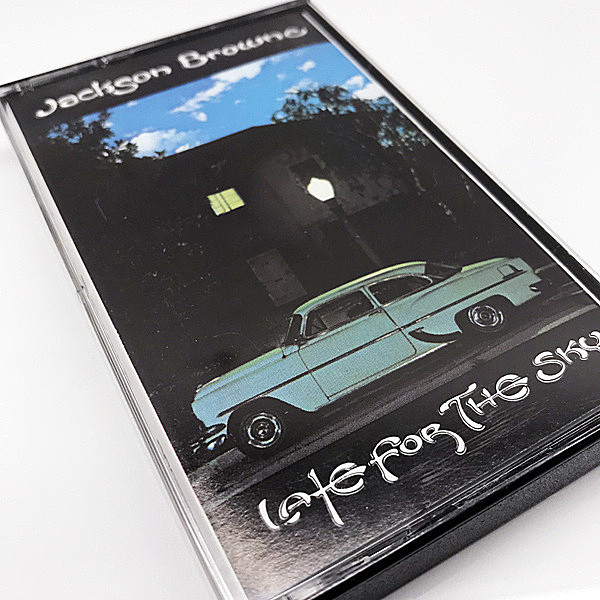 レコードメイン画像：CASSETTE TAPE／カセット テープ JACKSON BROWNE Late For The Sky ('74 Asylum) ジャクソン・ブラウン 名盤