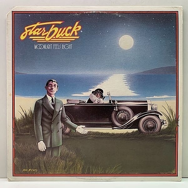 レコードメイン画像：美盤!! STERLING刻印 USオリジナル STARBUCK Moonlight Feels Right ('76 Private Stock) サイケ／AOR／フリーソウル／ファンク 良曲満載