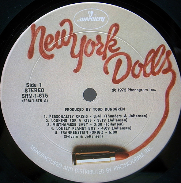 NEW YORK DOLLS / Same (LP) / Mercury | WAXPEND RECORDS