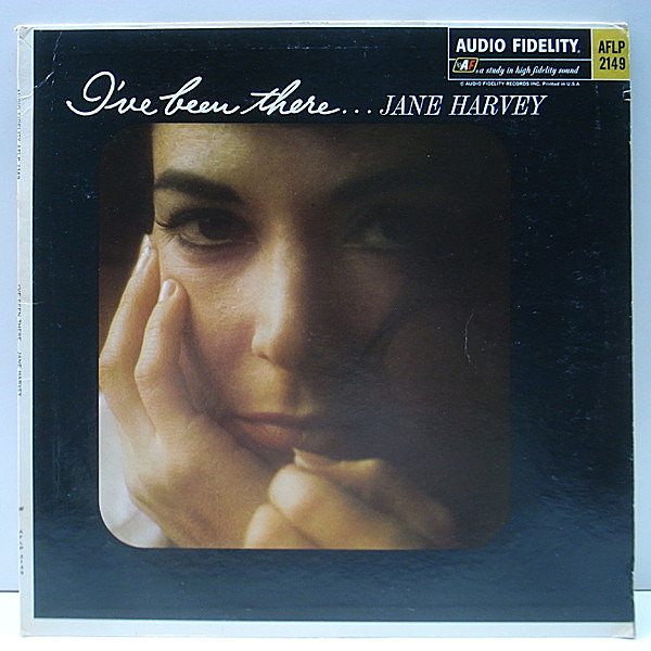 レコードメイン画像：良好盤!! プロモ MONO 金ラベル USオリジナル JANE HARVEY I've Been There ('57 Audio Fidelity) レイ・エリスとの珠玉のバラード集