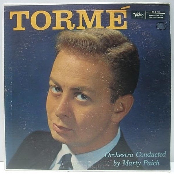 レコードメイン画像：初回 青Tラベ 深溝 MONO オリジナル MEL TORME ('59 Verve) w./MARTY PAICH ORC.