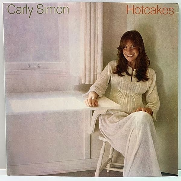 レコードメイン画像：美品 両マト1 UKオリジナル CARLY SIMON Hotcakes ('74 Elektra) James Taylor, Robbie Robertson, Michael Brecker ほか 英 初回プレス LP