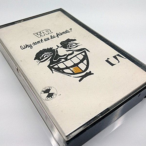 レコードメイン画像：WAR Why Can't We Be Friends? ('75 United) BEASTIE BOYS／SLOW RIDE 小沢健二 ネタ CASSETTE TAPE／カセット テープ