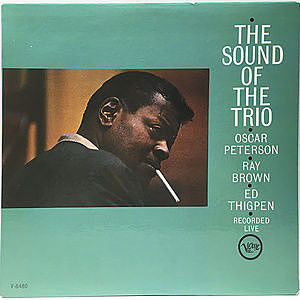 レコード画像：OSCAR PETERSON / RAY BROWN / ED THIGPEN / The Sound Of The Trio