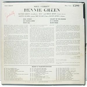 BENNIE GREEN / Soul Stirrin' (LP) / Blue Note | WAXPEND RECORDS