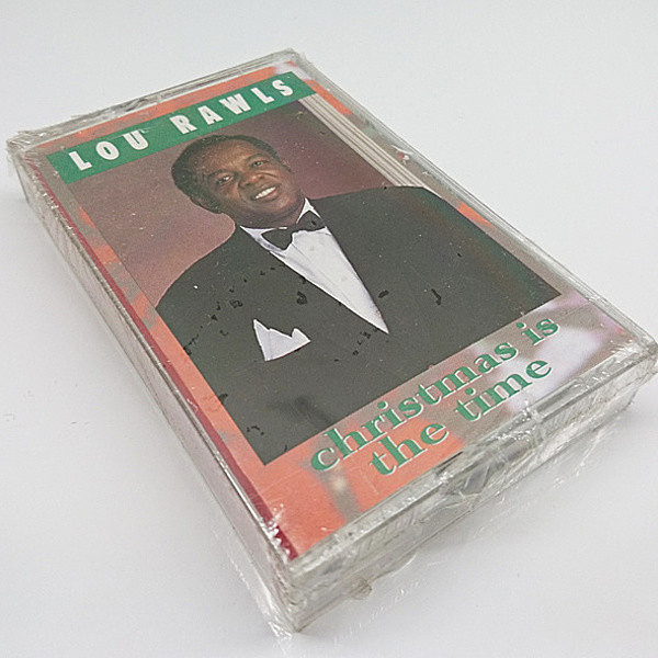 レコードメイン画像：未開封 LOU RAWLS Christmas Is The Time ('93 Manhattan) ルー・ロウルズ クリスマスアルバム CASSETTE TAPE／カセット テープ