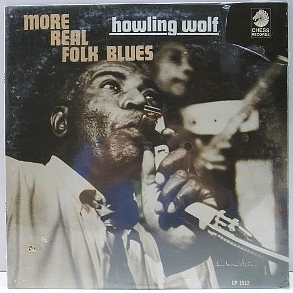 レコードメイン画像：レア!! SEALED 未開封 MONO オリジナル HOWLIN WOLF More Real Folk Blues ('66 Chess) モノラル | ハウリン・ウルフ 3rdアルバム