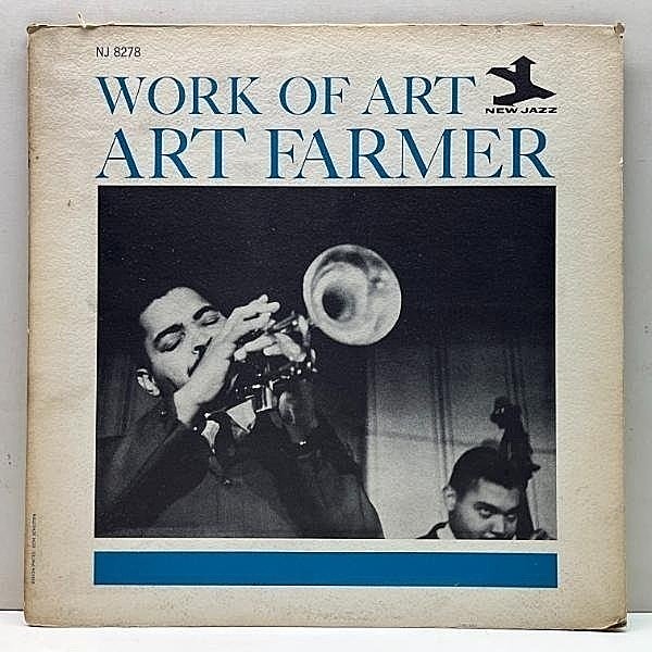 レコードメイン画像：【曇り・カゼヒキ無し】良好盤!! MONO RVG刻印 ART FARMER Work Of Art (New Jazz, Purpleラベ) w/ Charlie Rouse, Horace Silver