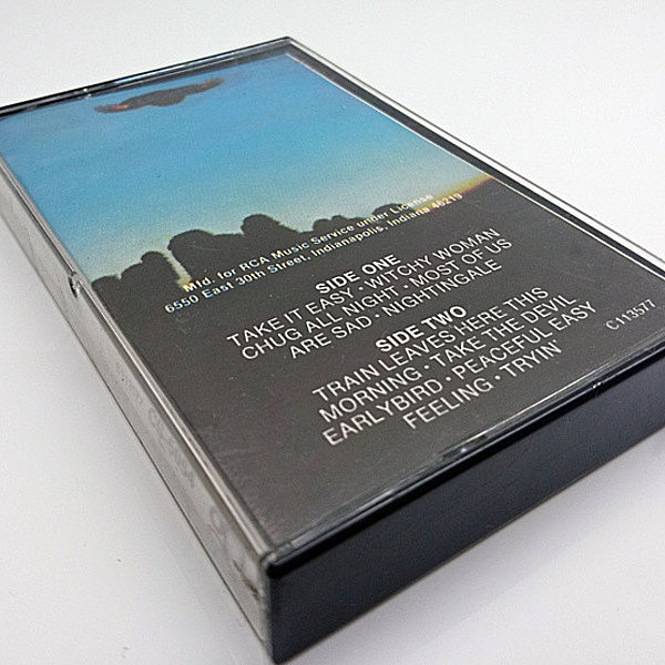 レコードメイン画像：EAGLES Same／1st ('72 Asylum) イーグルス TAKE IT EASY デビュー・アルバム 名盤 オリジナル CASSETTE TAPE／カセット テープ