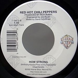 Red Hot Chili Peppers & Weezer レコード RED HOT CHILI PEPPERS / OTHERSIDE c/w HOW STRONG (7