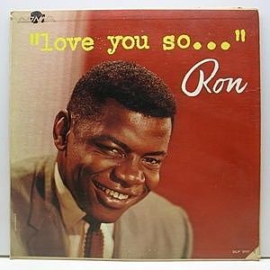 レコード画像：RON HOLDEN / Love You So...