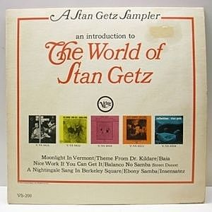 レコード画像：STAN GETZ / A Stan Get Sampler : An Introduction To The World Of