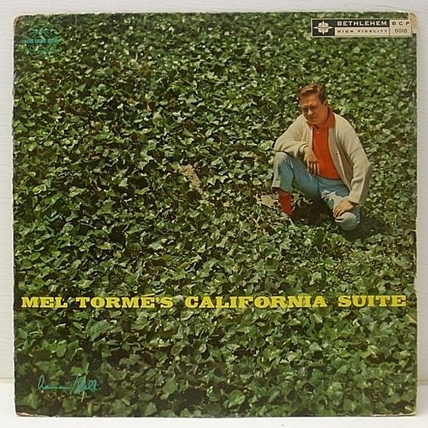 レコードメイン画像：美盤!! 初回 深溝 MONO オリジナル MEL TORME California Suite ('57 Bethlehem) MARTY PAICH 参加／コーティングJK