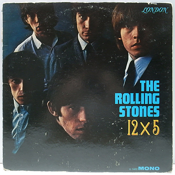 レコードメイン画像：レア UK ffrr EXPORT MONO 深溝 USオリジナル ROLLING STONES 12×5 ('64 London) 英国 エクスポート 美再生!良盤!