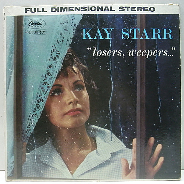 レコードメイン画像：美盤!! 初回 左ロゴ 虹ツヤ USオリジナル KAY STARR Losers Weepers ('60 Capitol) 切ないバラード