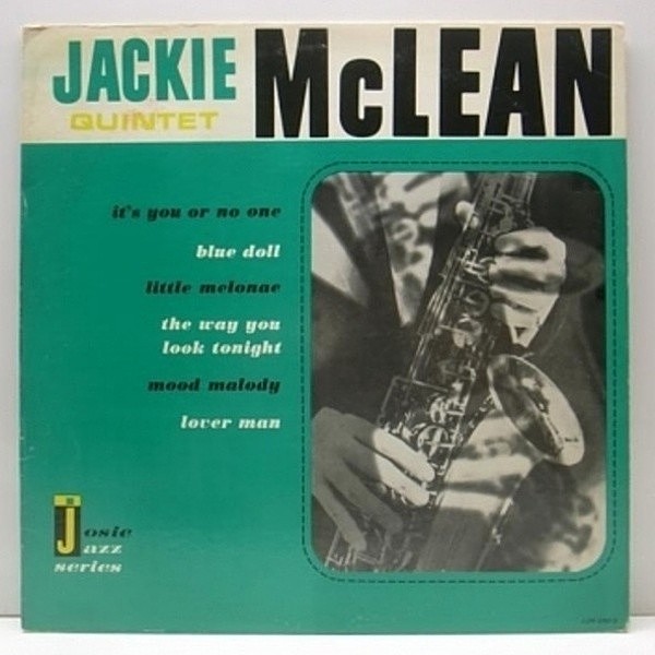 レコードメイン画像：「猫マクリーン」MONO美再生!! JACKIE McLEAN josie 音質も良し!