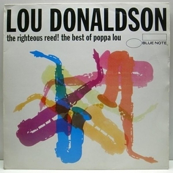 レコードメイン画像：ベスト盤!! UK 2LP / LOU DONALDSON Righteous Reed Best Of