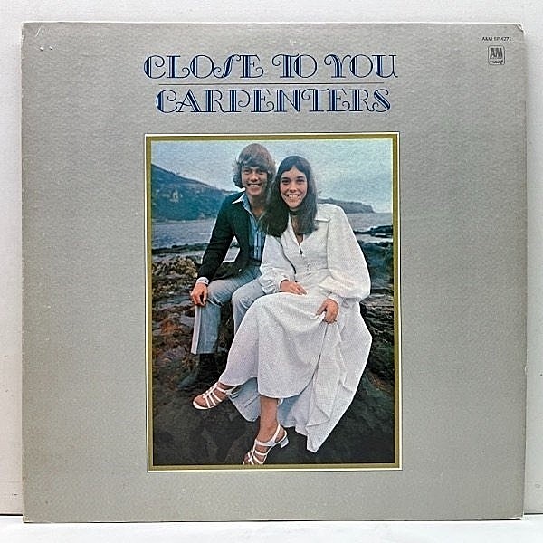 レコードメイン画像：良好!! 初版 茶ラベ USオリジナル CARPENTERS Close To You ('70 A&M) カーペンターズ 米 初回プレス 遥かなる影, 愛のプレリュード