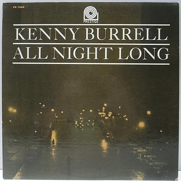 レコードメイン画像：美品!! 手書きRVG NJ 深溝 MONO KENNY BURRELL / PRESTIGE ALL STAR All Night Long (Prestige 7289) DONALD BYRD, MAL WALDRON