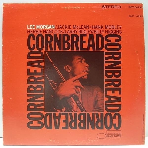 レコードメイン画像：美品 1st. NEWYORK VANGELDER刻印 USオリジナル LEE MORGAN Cornbread (Blue Note 84222) HANK MOBLEY, JACKIE McLEAN, HERBIE HANCOCK