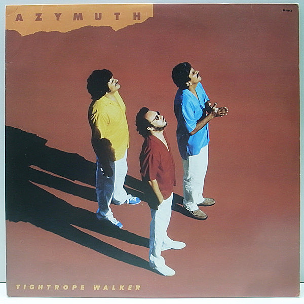 レコードメイン画像：美品 オリジナル AZYMUTH Tightrope Walker ('86 Milestone) 極上メロウBROKEN KEY、エレクトロ・ブレイクFOLKLORE など収録