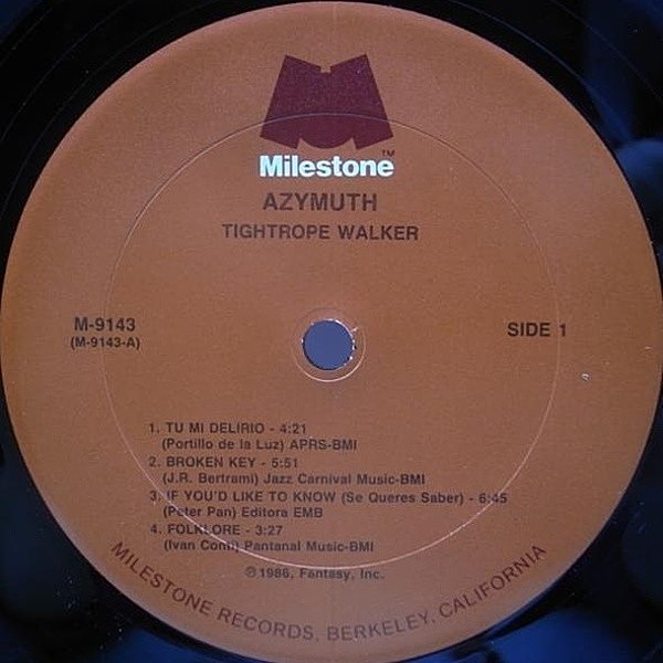 AZYMUTH 『TIGHTROPE WALKER』 Azymuth - Tightrope Walker | NEWTONE RECORDS