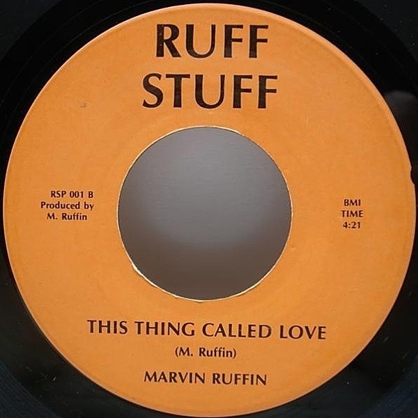 レコードメイン画像：試聴 USオリジナル 7インチ MARVIN RUFFIN This Thing Called Love モダンソウル 45RPM.