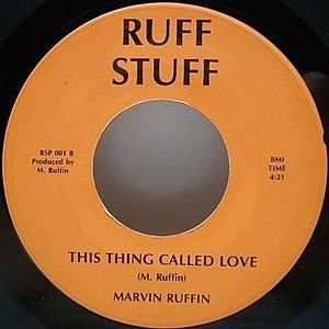 レコード画像：MARVIN RUFFIN / This Thing Called Love