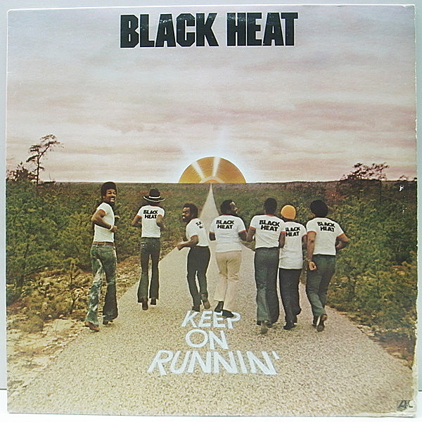 レコードメイン画像：USオリジナル BLACK HEAT Keep On Runnin ('75 Atlantic) ドラムブレイク／ソウル・ファンク