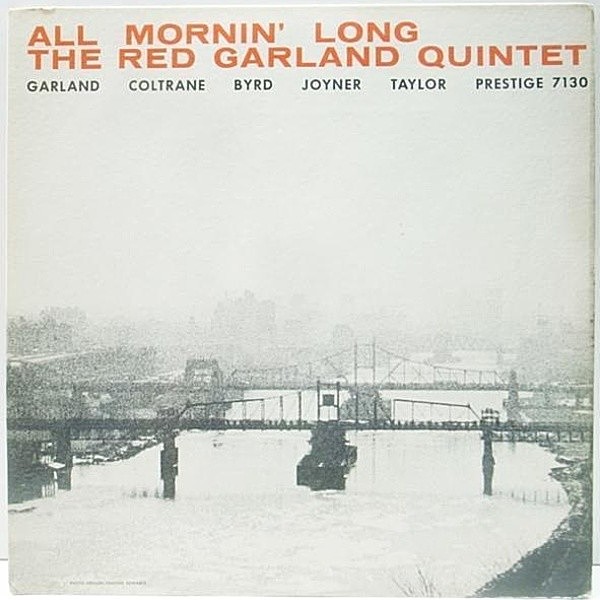 レコードメイン画像：初回 NYC オリジナル RED GARLAND QUNTET All Mornin Long ('58 Prestige) RVG 深溝 MONO | John Coltrane, Donald Byrd