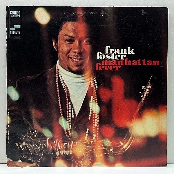レコードメイン画像：美盤!! VANGELDER刻印 初版 LIBERTYアド USオリジナル FRANK FOSTER Manhattan Fever ('68 Blue Note) フランク・フォスター