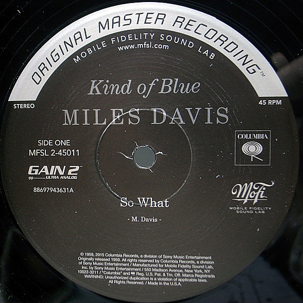 MILES DAVIS / Kind Of Blue (LP) / Columbia | WAXPEND RECORDS