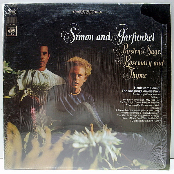 レコードメイン画像：シュリンク美品!! 初版 白抜き 360 2eye USオリジナル SIMON & GARFUNKEL Parsley, Sage, Rosemary And Thyme ('66 Columbia) 名曲満載